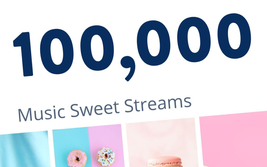 100,000 music streams